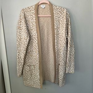 Jcrew open cardigan size medium